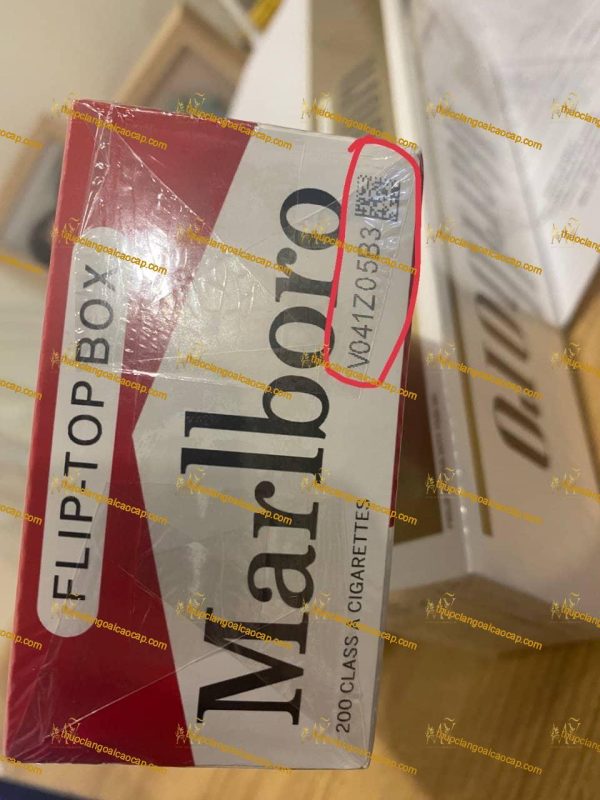 Thuốc Lá Marlboro Red ( FLIP-TOP-BOX ) ( Hàng Chuẩn Mỹ )