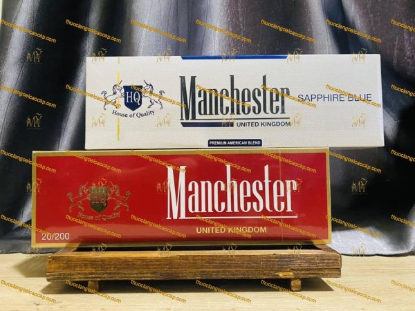 Thuốc Lá Manchester Red + Manchester Sapphire Blue