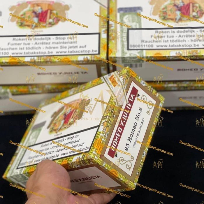Xì gà Romeo Y Julieta Romeo No.3 Tubos