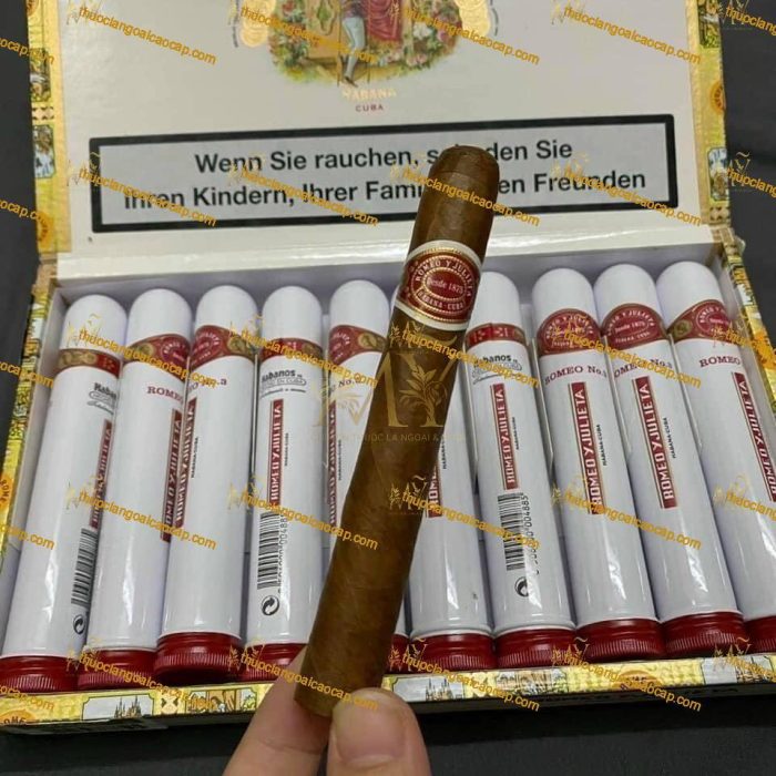 Xì gà Romeo Y Julieta Romeo No.3 Tubos