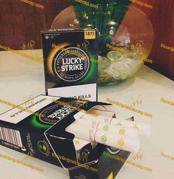 Thuốc lá Lucky Strike 2 viên bấm 2