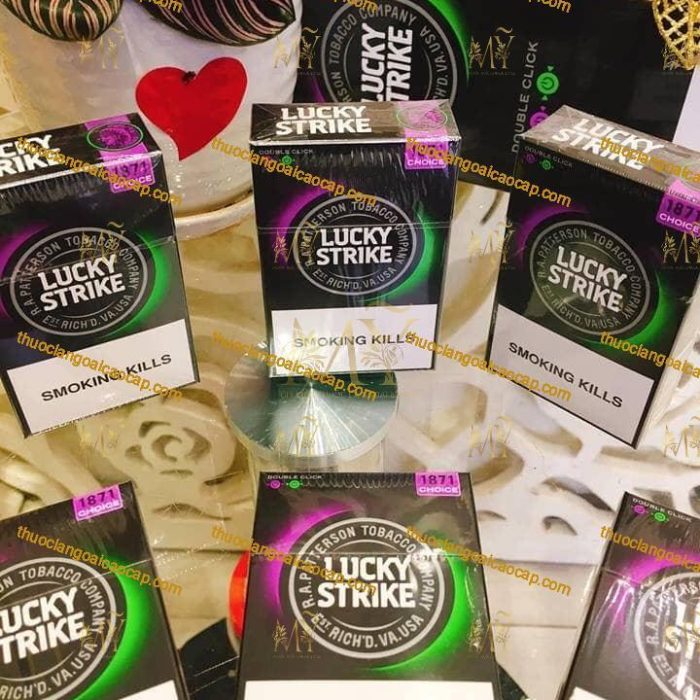 Thuốc lá Lucky Strike 2 viên bấm 2