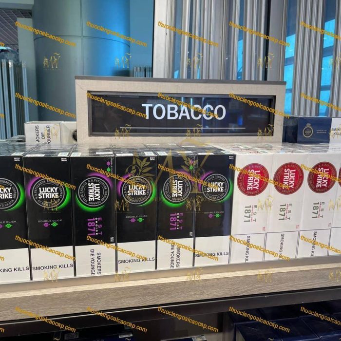 Thuốc lá Lucky Strike 2 viên bấm 8