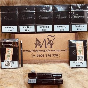 Thuốc lá Cigaronne Black ULTRA SLIMS (Phiên bản Nga - Russia) 89 thuoclangoaicaocap com 8 - Thuoclangoaicaocap.com | Chuyên Thuốc Lá Ngoại Cao Cấp & Xì Gà