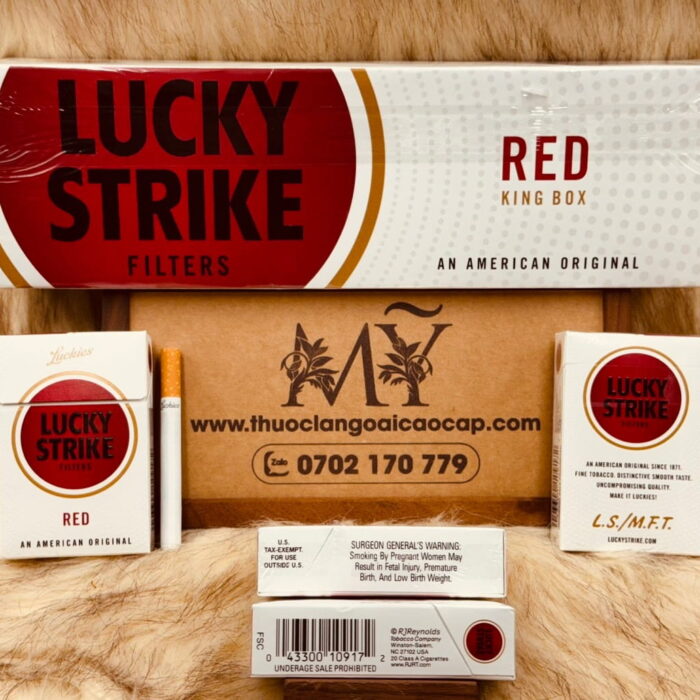 Thuốc lá Lucky Strike Filters Red King Box (An American Origianl)