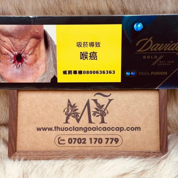 Thuốc lá Davidoff Gold Dual Fusion (Est. 1926 Geneva) Thuốc lá Davidoff Gold Dual Fusion (Est. 1926 Geneva)