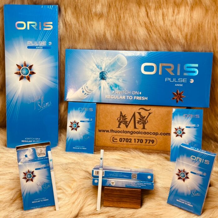 Thuốc lá ORIS PULSE ANISE Switch On Regular To Fresh Super Slims