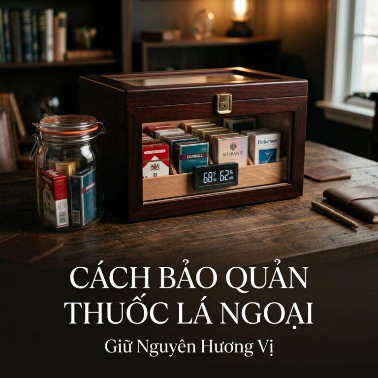 Cách Bảo Quản Thuốc Lá Ngoại Giữ Nguyên Hương Vị