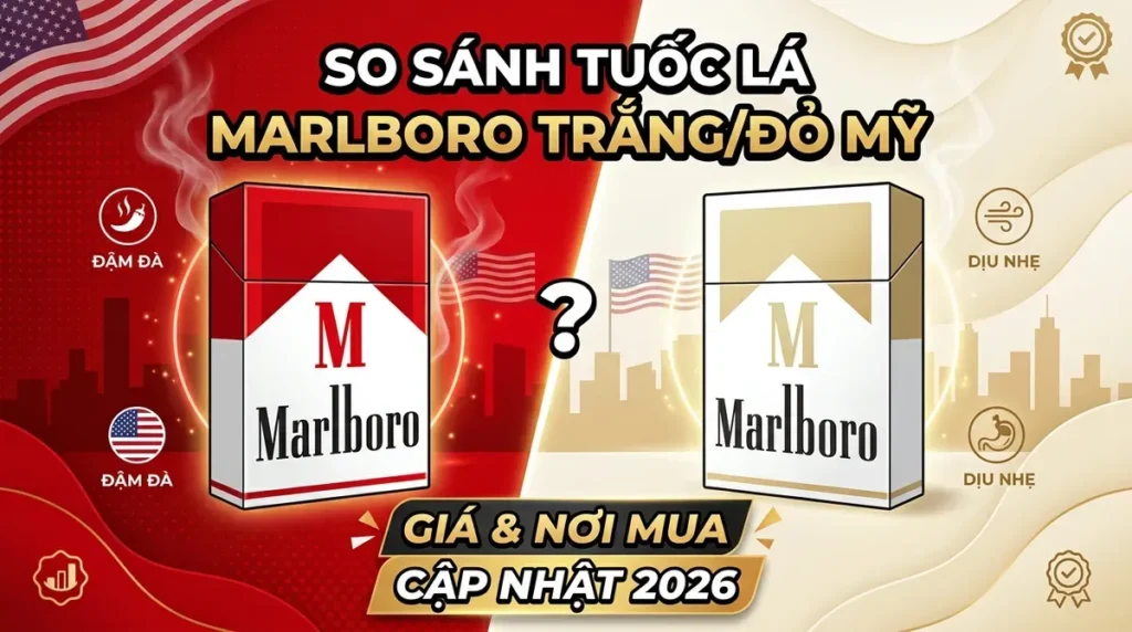 thumbnail so sanh thuoc la marlboro trangdo my gia noi mua - Thuoclangoaicaocap.com | Chuyên Thuốc Lá Ngoại Cao Cấp & Xì Gà